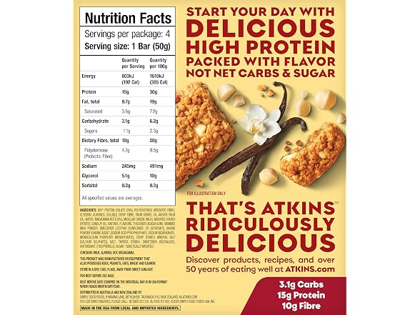 High Protein Vanilla Macadamia Nut Soft