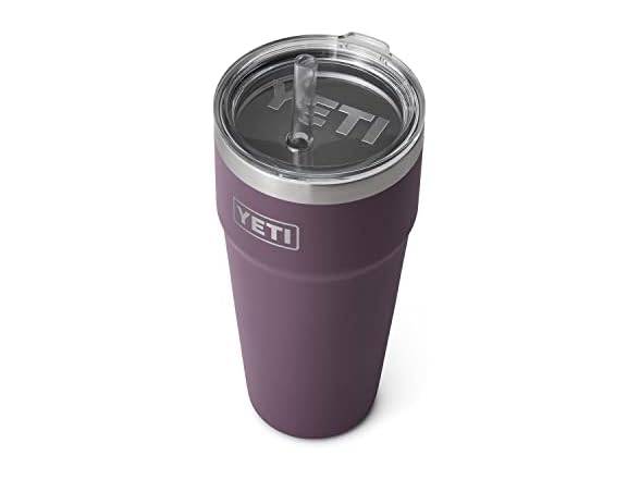 YETI Rambler 26oz Straw Cup, Nordic Purple