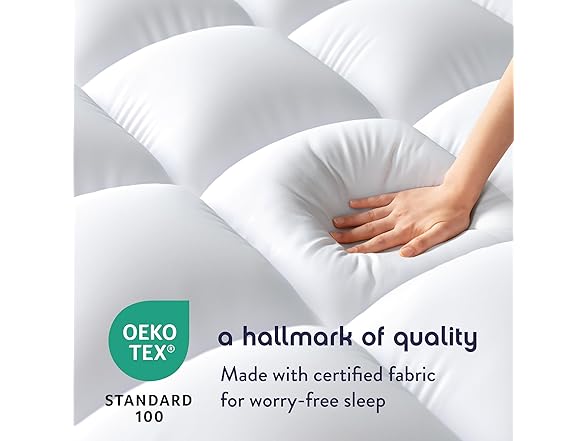 3" Mattress Topper and Pad Combo, Queen