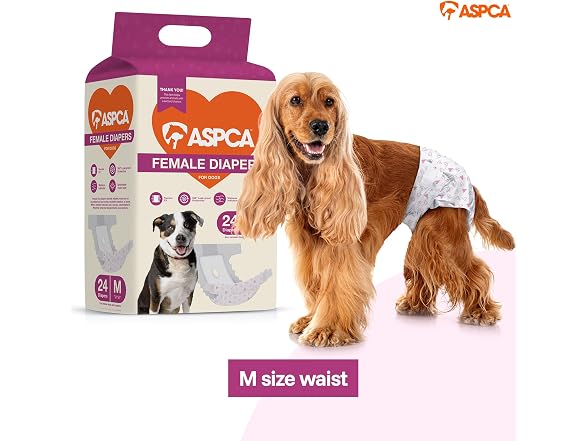 ASPCA ASPCA Female Dog Diapers with Wetness In