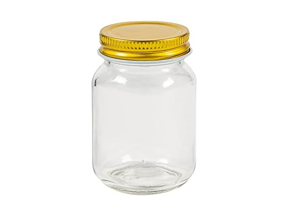 Fun Express Mini Mason Favor Jars Lid