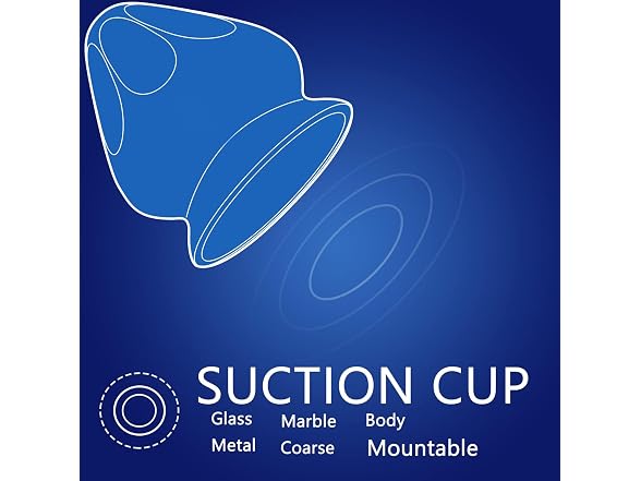 Suction Cup Cordless Personal Massager