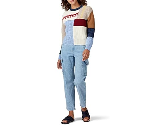 Rent the Runway Patchwork Sweater (S)