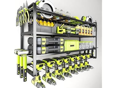 $28.99, Was $49.99, 42% Off! Garage Storage Cordless Tool Organizer dealfomo