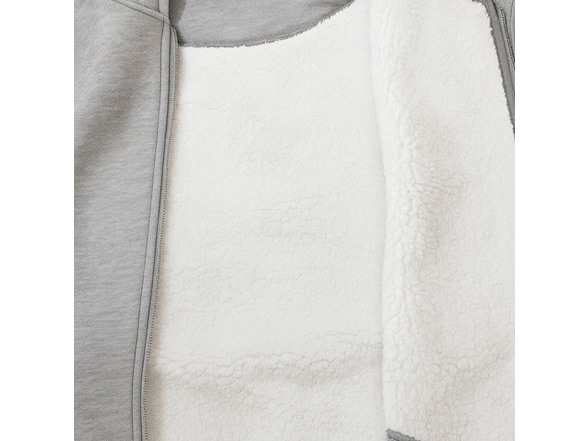 Mens Heavyweight Sherpa Zip Hoodies (S-3XL)