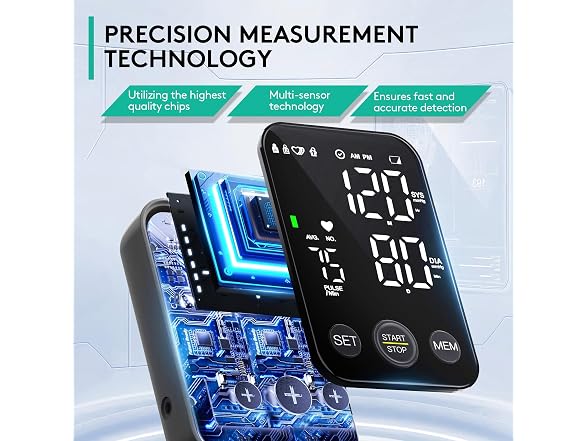 Oklar FDA Cleared Upper Arm BP Monitor