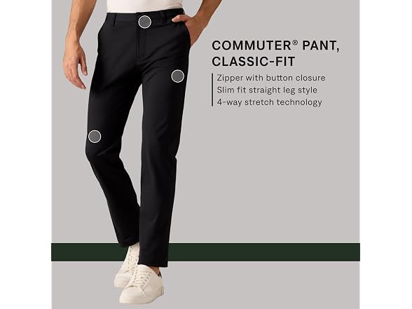 Rhone Men's Classic Commuter Pants