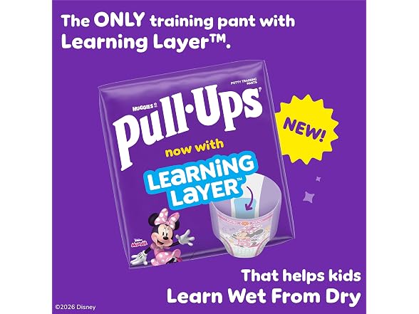 Pull-Ups | Girls' Potty 99 Count