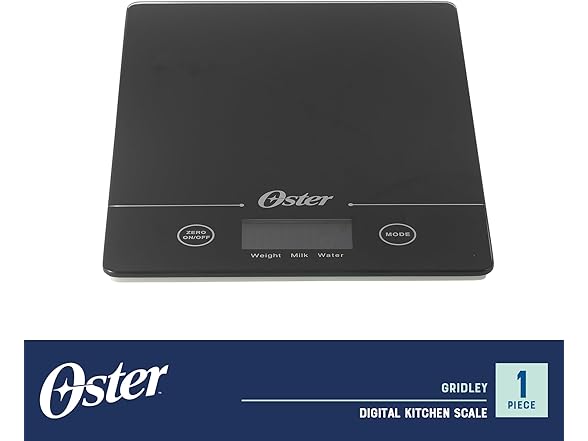 Oster Gridley Digital Kitchen Scale 