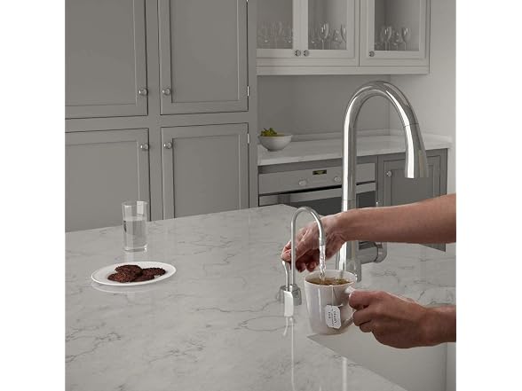 Westbrass D271HFP-26 Velosah 9" 1-Handle Hot Water Dispenser