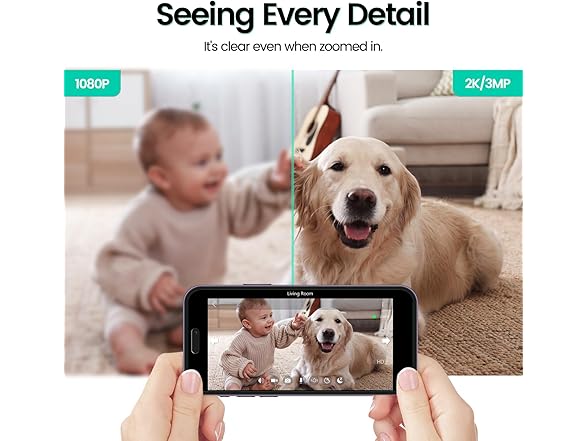 VSMAHOME 2K Indoor Security Camera