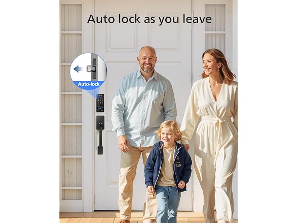 Philip DDL240X-1HBG-H-MB Wi-Fi Smart Deadbolt With Hand