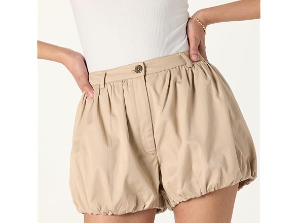 The Drop Women Hummus Lola Cotton Mini Short