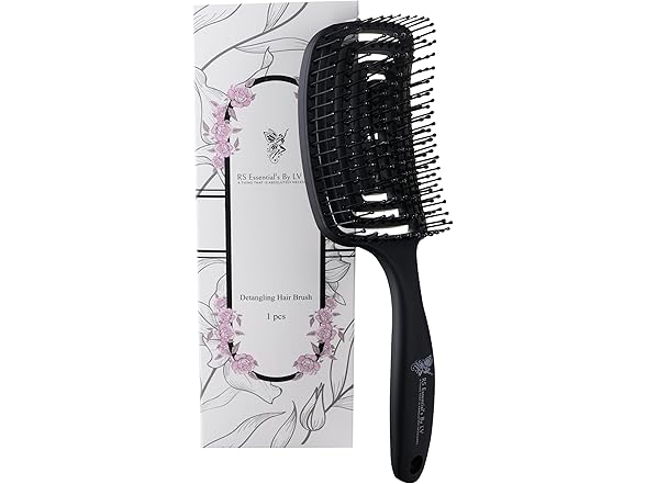 RS ESSENTIAL'S BY LV detangler brush