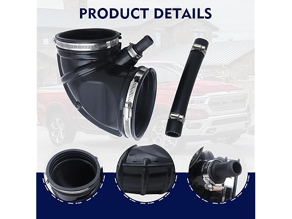 Air Intake Resonator Hose 696-207