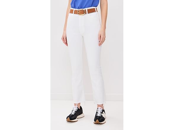 Mother Women (32) Hustler Ankle Fray Jeans