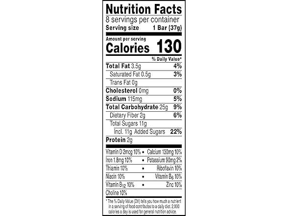 8CT Nutri-Grain Breakfast Bars, Blueberry