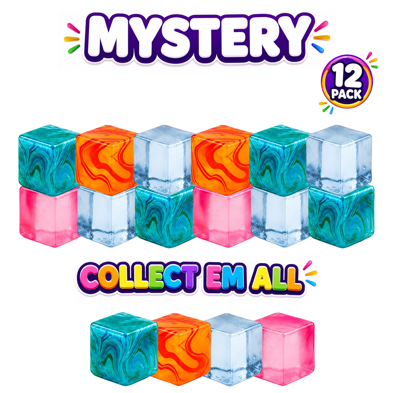 Twilight Squishy Sensory Toys Cube - Your Choice - Gallery 13