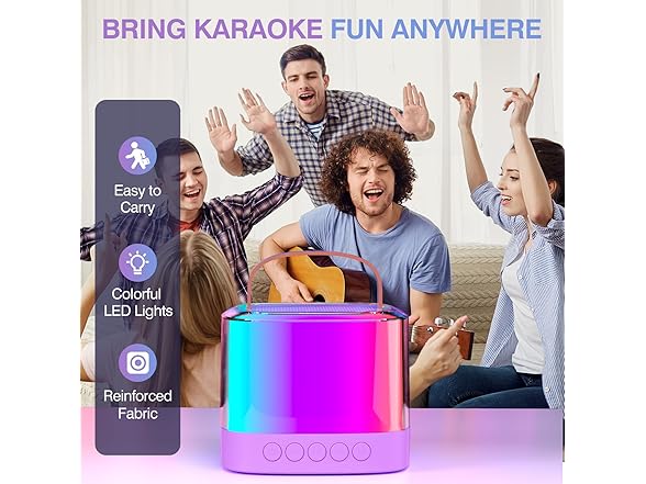 Mini Karaoke Machine for Kids