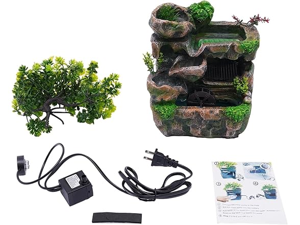 Tabletop Fountain Indoor Waterfall