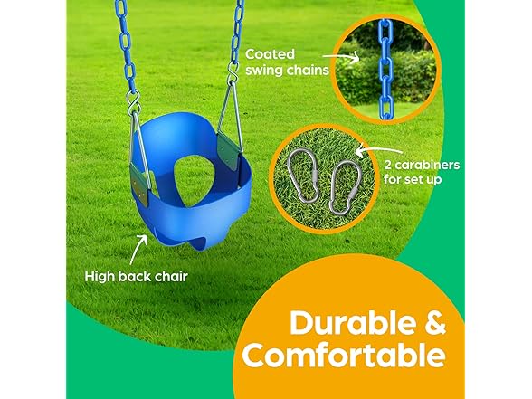 Jungle Gym Kingdom Toddler Swing