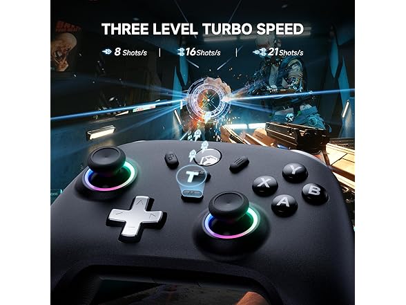 ECHTPower PC Gaming Controller | w/Charging Dock