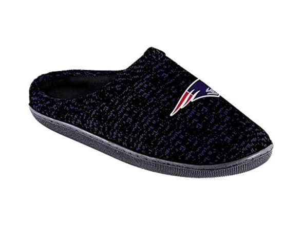 FOCO NFL Mens Poly Knit Slipper