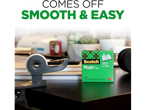 Scotch Magic Tape Desktop Dispenser, 6 R