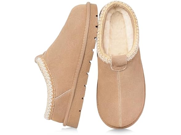 XIXITIAO Suede Leather Platform Slippers