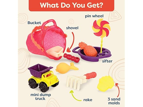 B. toys – Sands Ahoy Medium Bucket