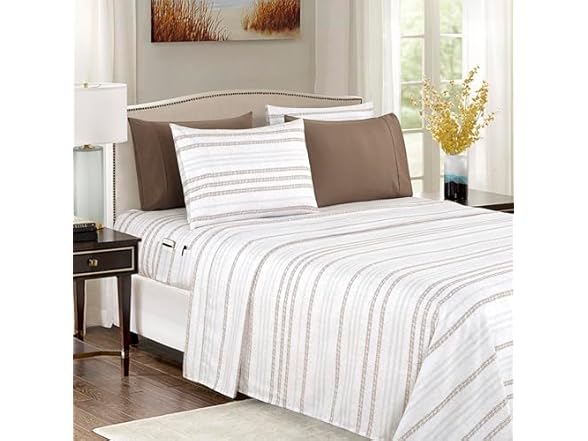 Elegant Comfort 4Pc Microfiber Sheet Set Twin