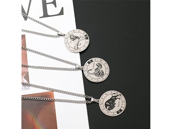 Ailiessy 12 Constellation Necklace