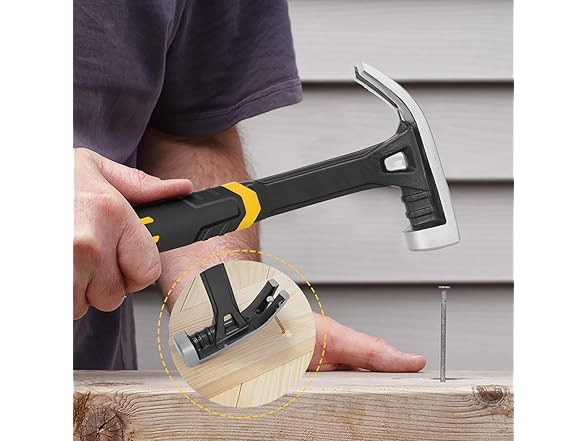 22 oz Claw Hammer with Fiberglass Handle