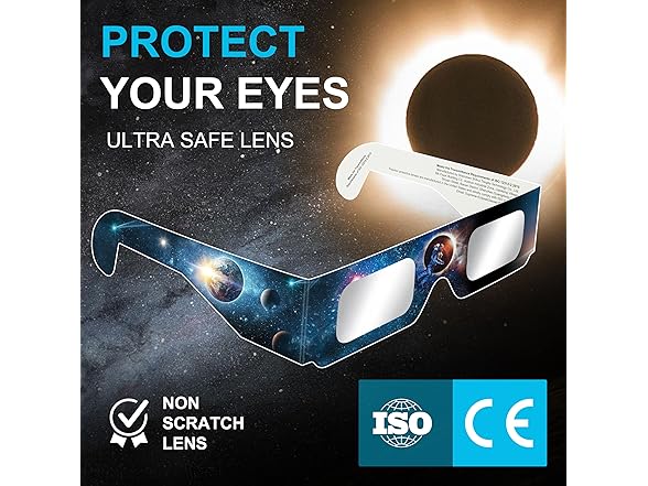 QONBINK QONBINK Solar Eclipse Glasses Approved
