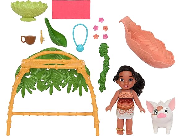 Mattel Disney Moana 2 Simea & Pua Bathtime Playset