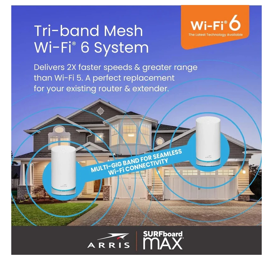 Arris Mesh Wi-Fi Network Bundle (Open Box) - Gallery 15
