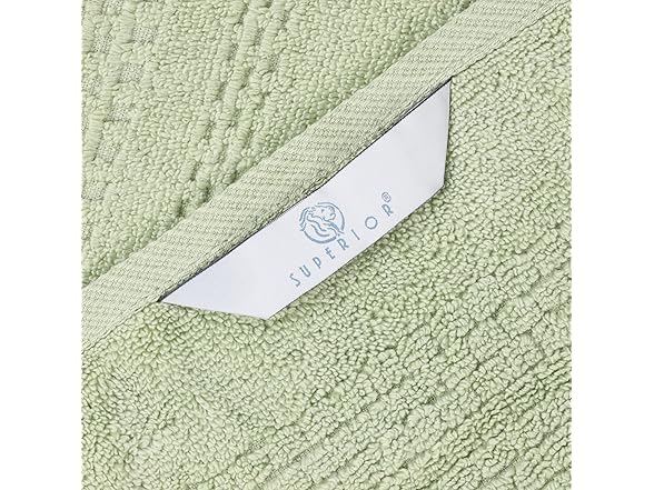 Superior 6PC Playa Zero Twist Cotton Hand Towels