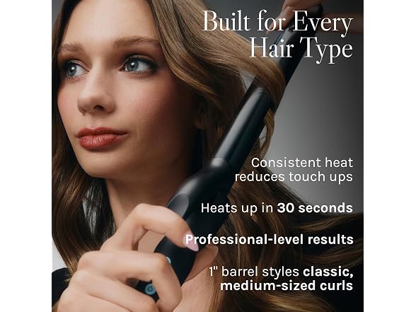 Bio Ionic Long Barrel Styler 1 Inch Curling Iron