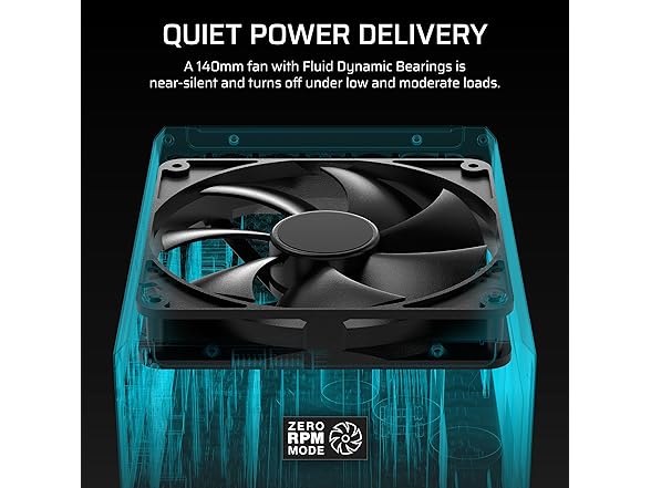 (NEW) CORSAIR HX1000i Shift Fully Modular ATX Power Supply