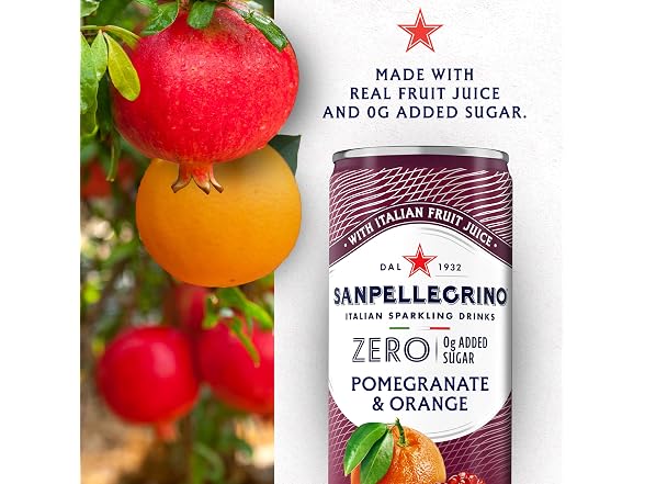 Sanpellegrino Pom & Orange, 0g Added