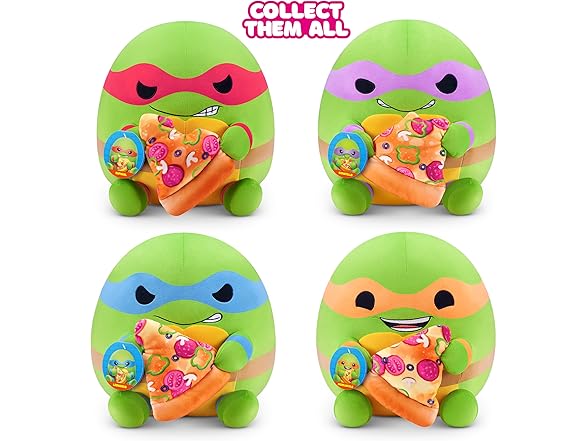 Snackles Ninja Turtles Raphael 14" Plush