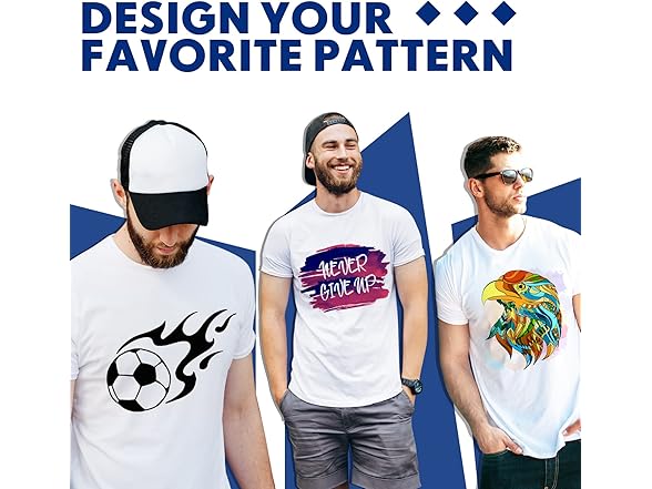 6-Pack Men's White Blank Crew T-Shirts