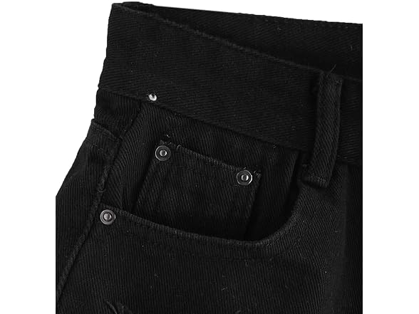 Wdirara Women (L) High Waisted Raw Hem Shorts
