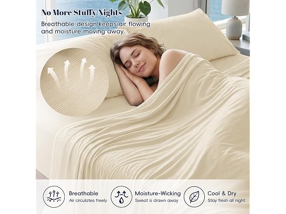 PHF Sand Color Cooling Blanket Queen 90"x90"
