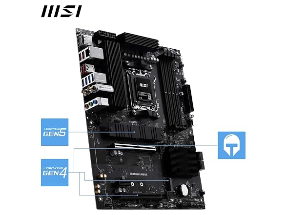 MSI PRO B850-S WIFI6E Motherboard, ATX