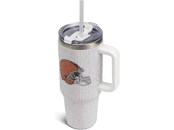 NFL 40oz SS Crystal Tumbler