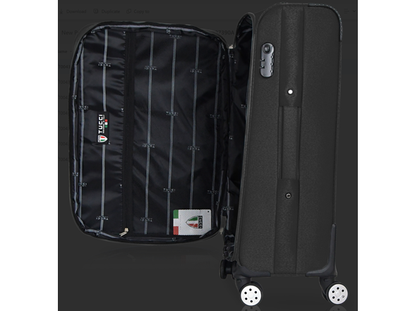 TUCCI Italy MENORI SET Luxury Waterproof Luggage Set
