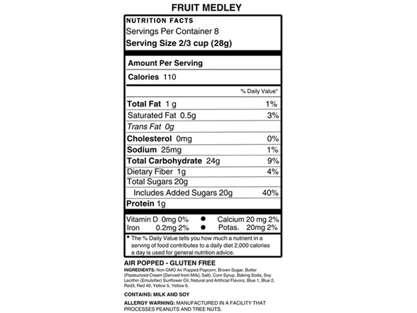 (6pk) Thatcher's Gourmet Popcorn Sleeves Variety