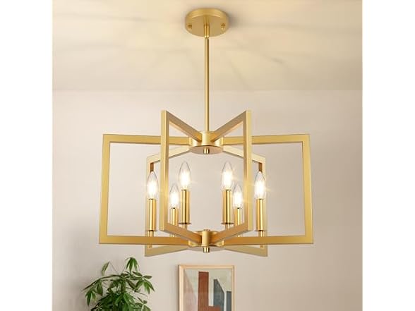 Bairth B0FM34B79T Oil-Rubbed Bronze Kitchen Chandelier
