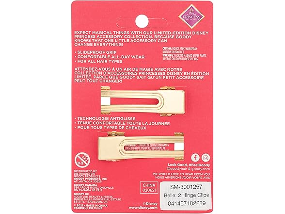 GOODY Hinge Jewel Clip - Disney Princess
